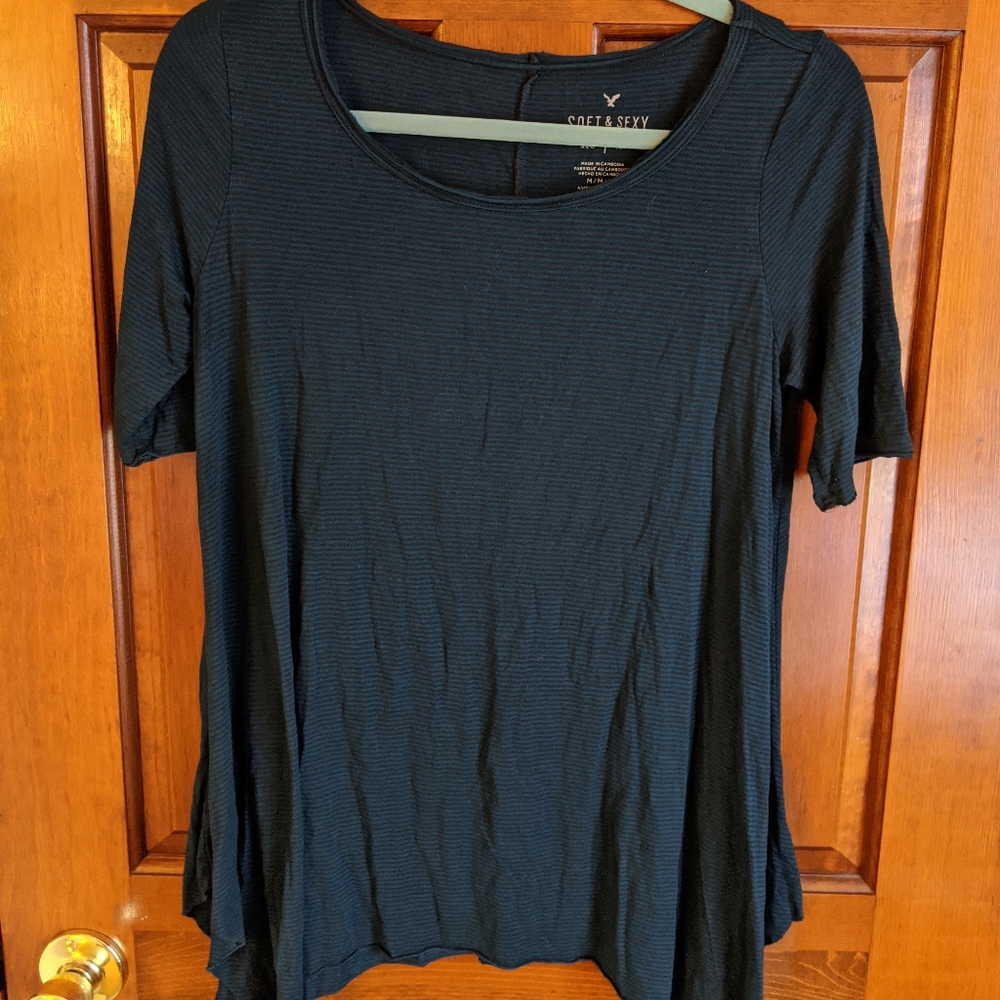 AEO Soft & Sexy Flowy Striped top